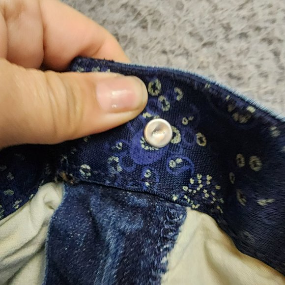 Levis Jeans Womens 16 525  Dark Wash Stretch Mid Rise Shaping Straight Leg - Picture 10 of 16